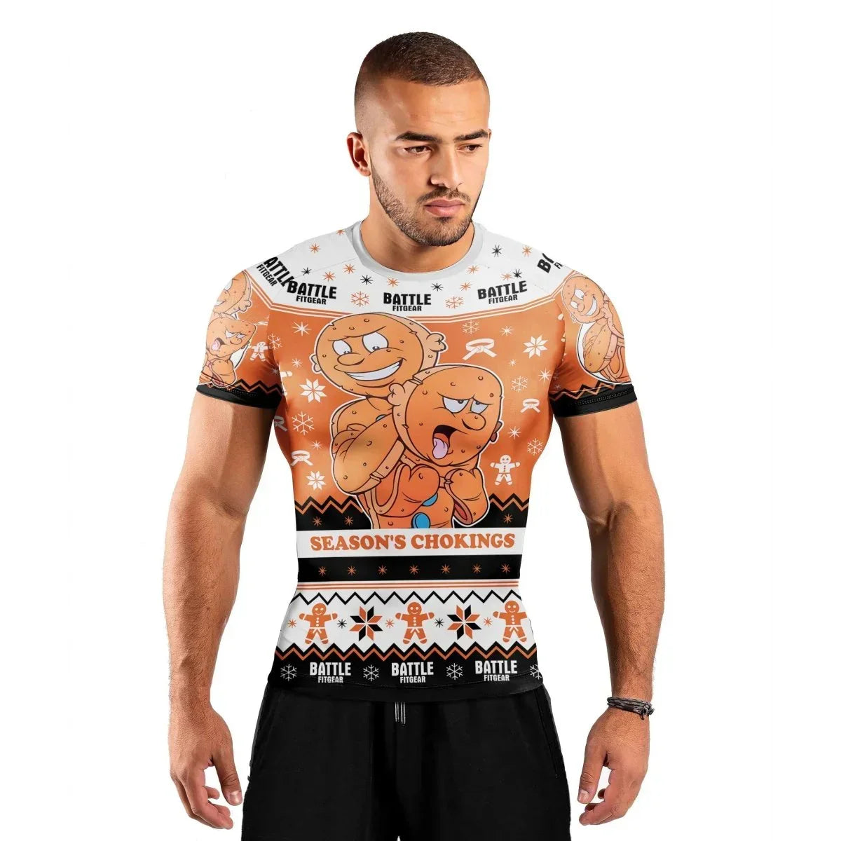 Season's Chokings Short Sleeve Rash Guard