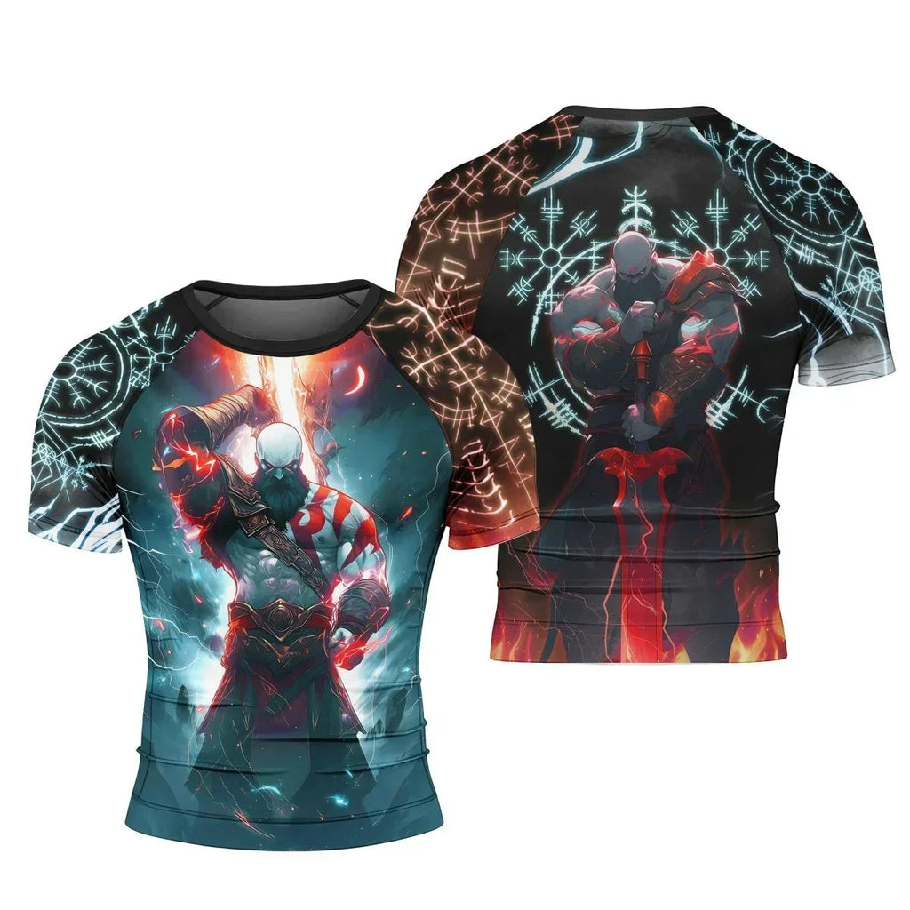 God Of War Short Sleeve Rash Guard