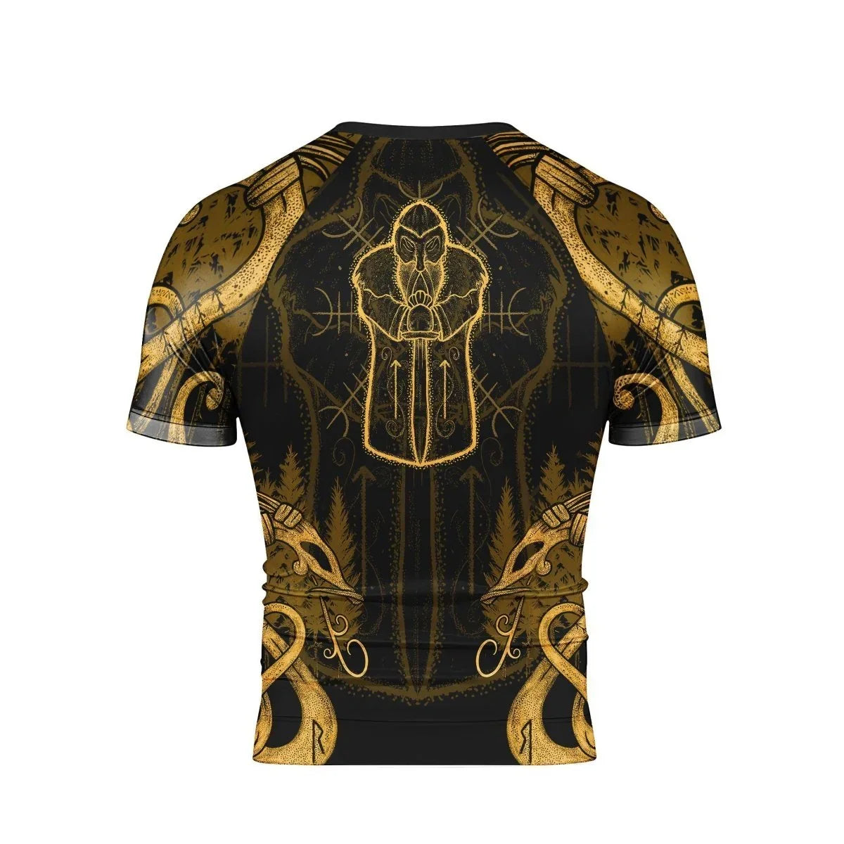 Thor Son Of Odin Men's Short Sleeve Rash Guard
