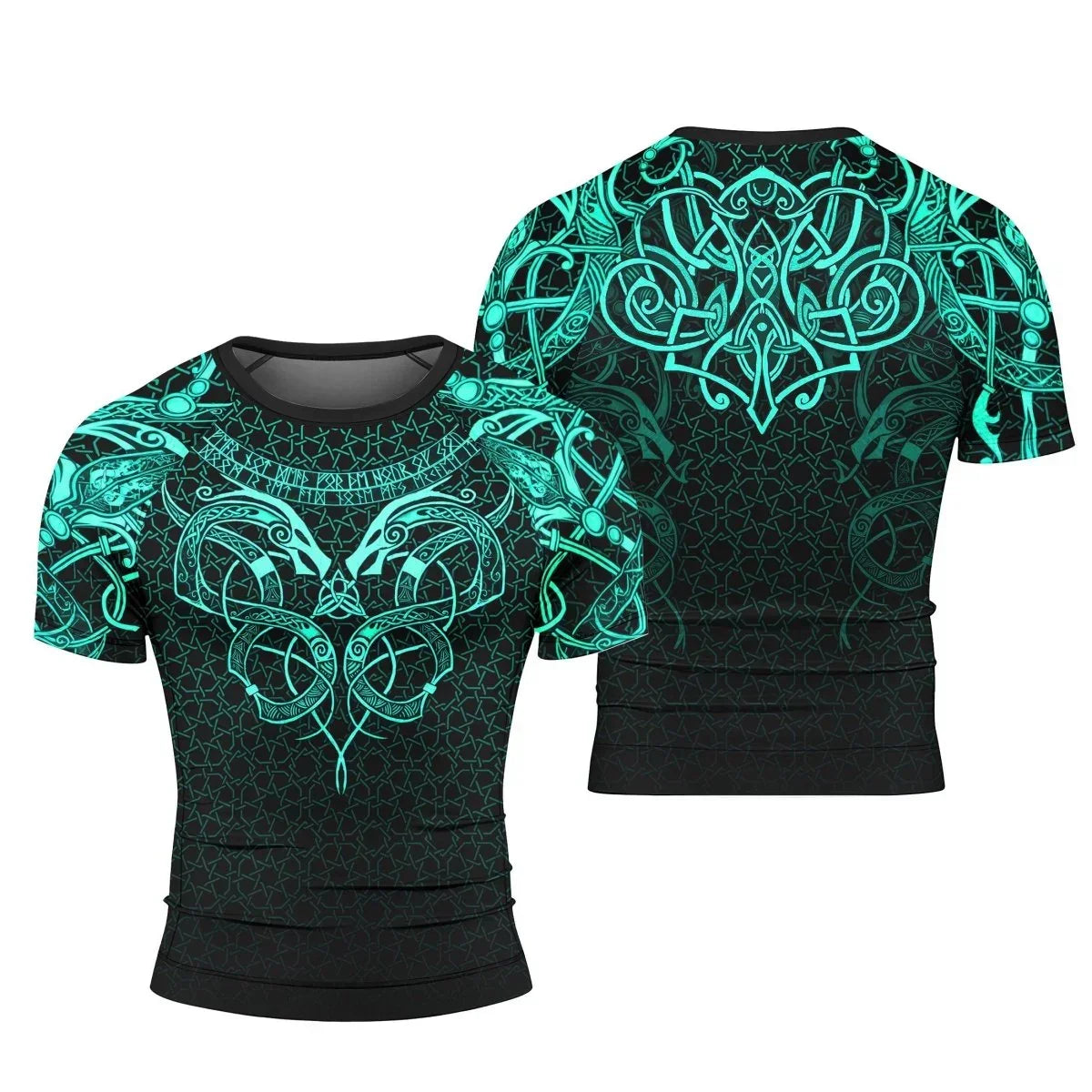 Viking Jormungandr Short Sleeve Rash Guard