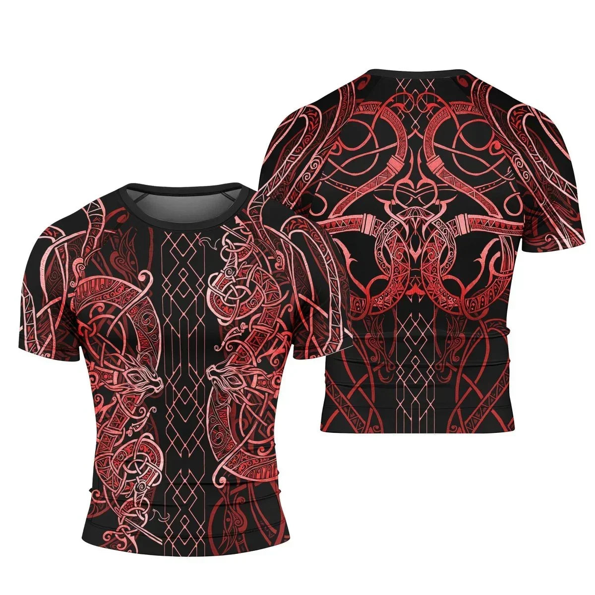 Viking Dragon Short Sleeve Rash Guard