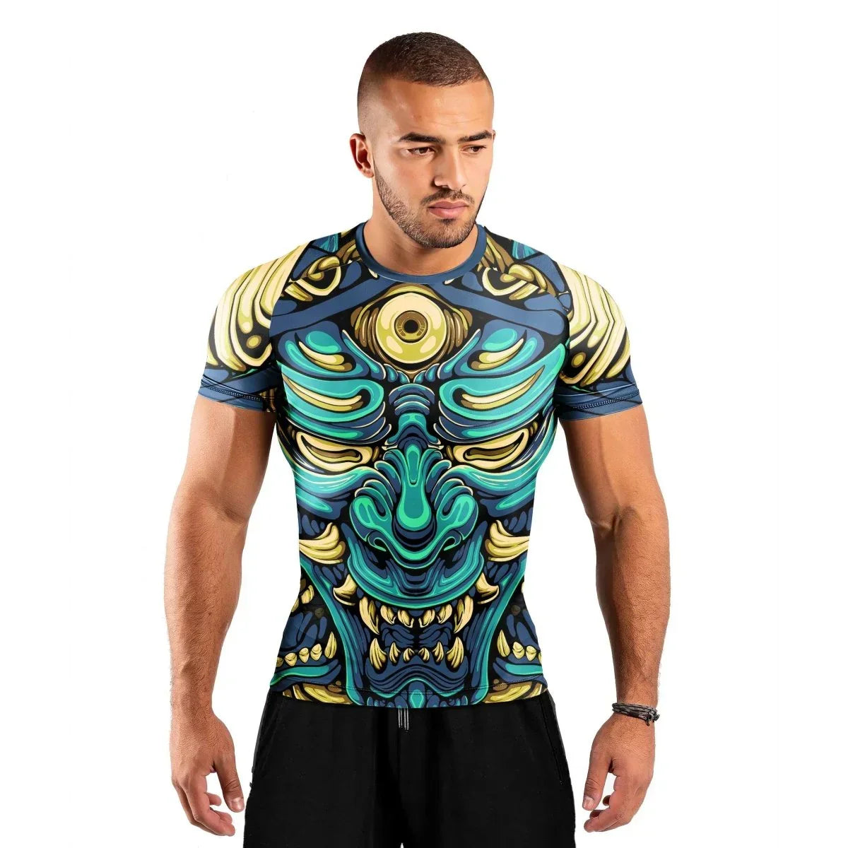 Seven Eye Oni Short Sleeve Rash Guard