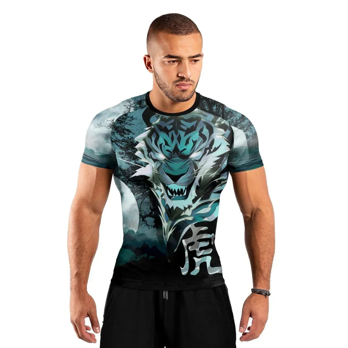 Legend Tiger Soul Short Sleeve Rash Guard