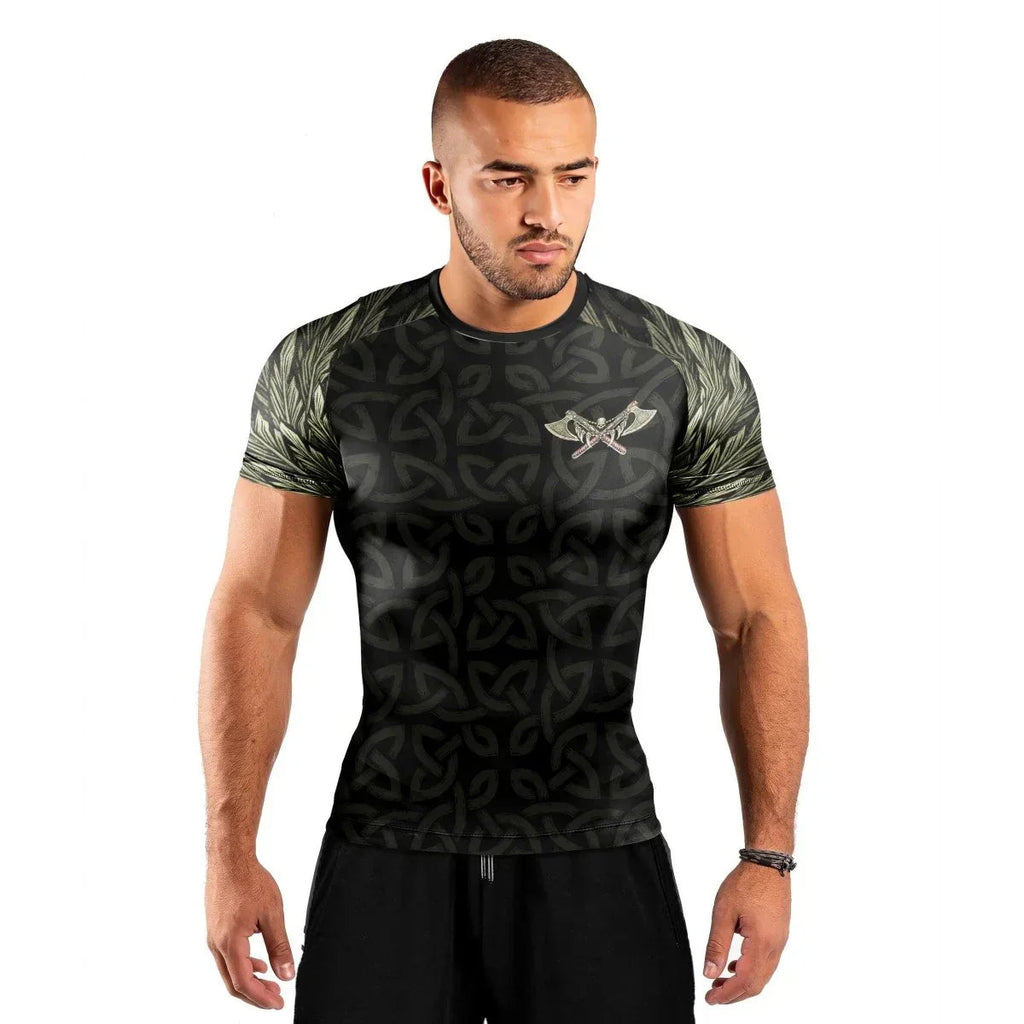 Berserker Warrior Short Sleeve Rash Guard