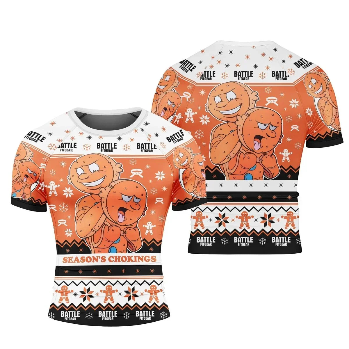 Season's Chokings Short Sleeve Rash Guard