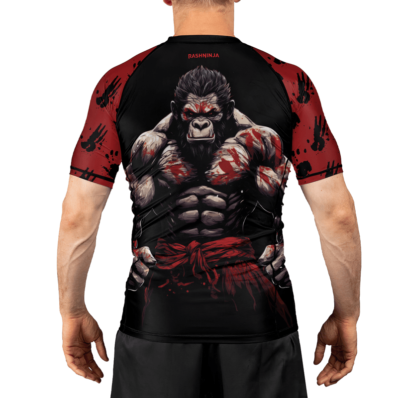 Rashninja Gorilla Guardian Men's Short Sleeve Rash Guard