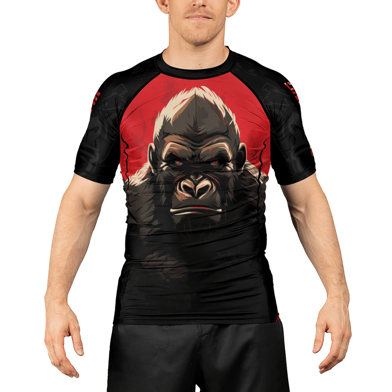 Rashninja Gorilla Reign Men's Short Sleeve Rash Guard