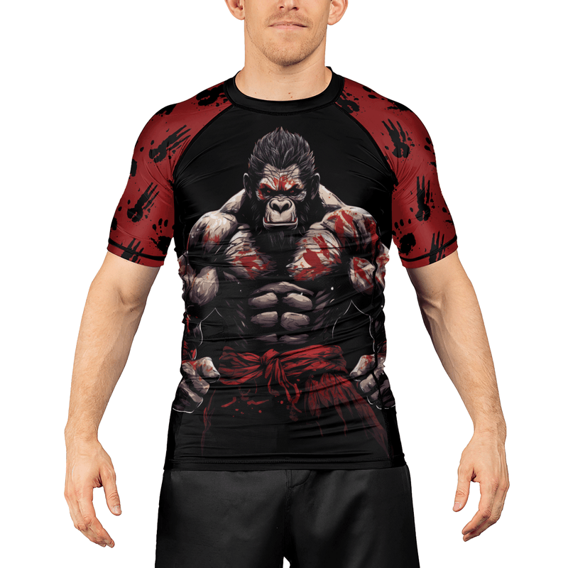 Rashninja Gorilla Guardian Men's Short Sleeve Rash Guard