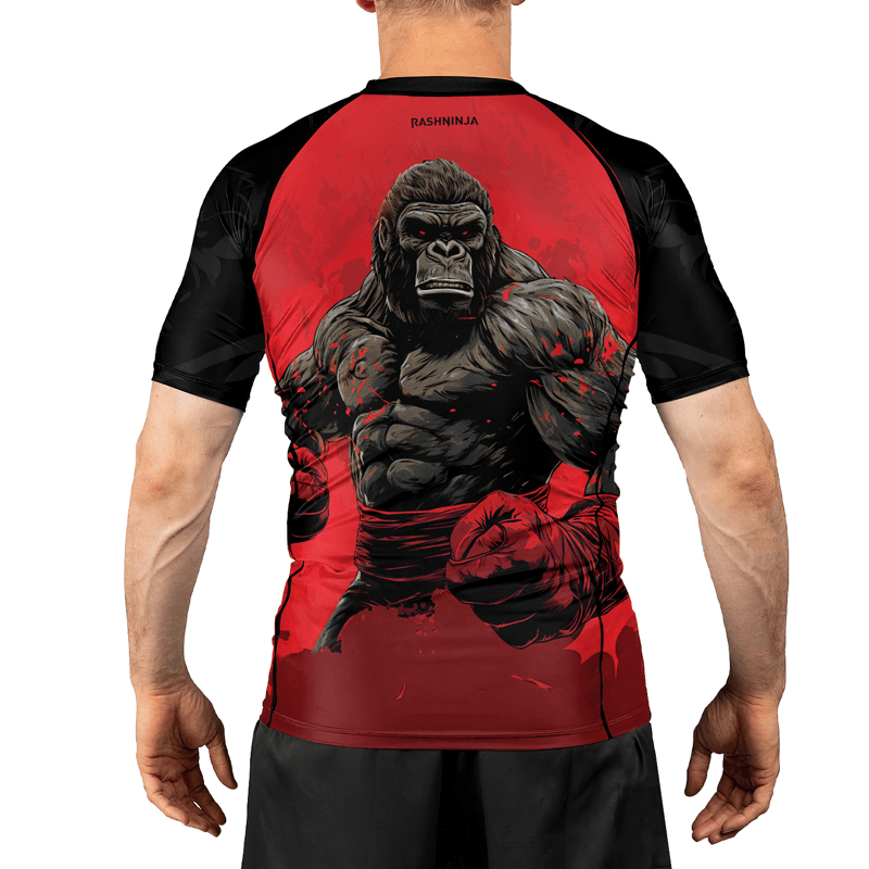 Rashninja Gorilla Reign Men's Short Sleeve Rash Guard