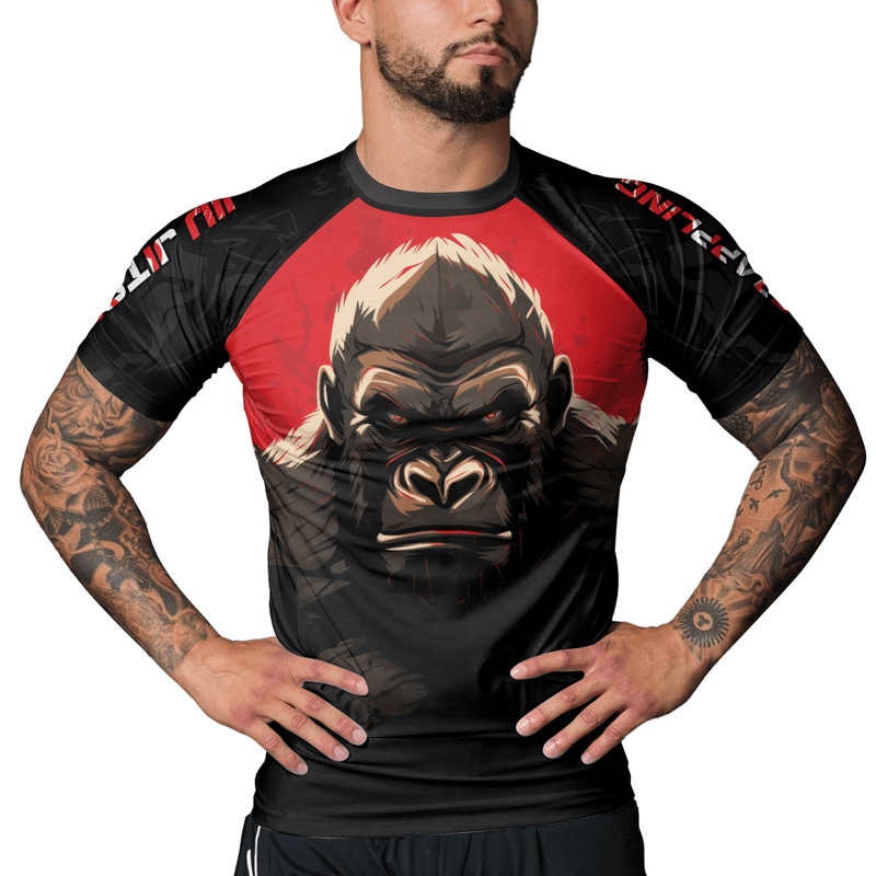 Rashninja Gorilla Reign Men's Short Sleeve Rash Guard