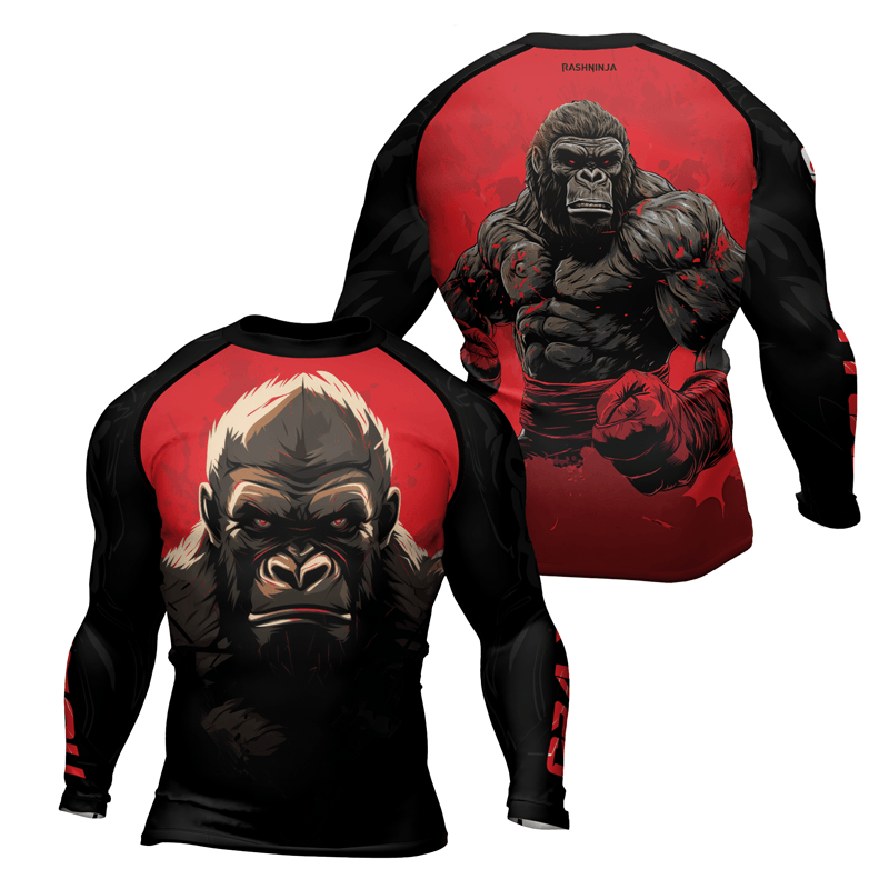Rashninja Gorilla Reign Men's Long Sleeve Rash Guard