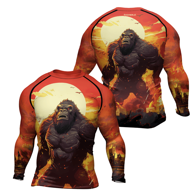 Rashninja Gorilla Strength Men's Long Sleeve Rash Guard