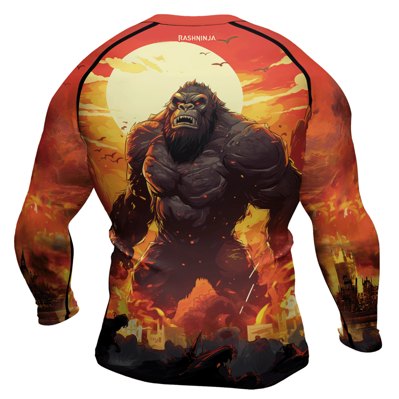 Rashninja Gorilla Strength Men's Long Sleeve Rash Guard