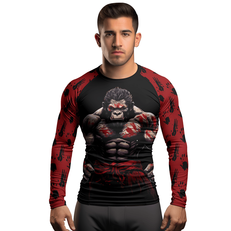 Rashninja Gorilla Guardian Men's Long Sleeve Rash Guard