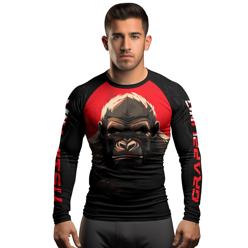 Rashninja Gorilla Reign Men's Long Sleeve Rash Guard