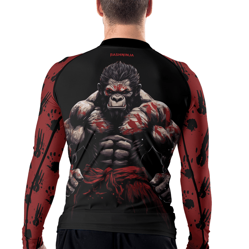 Rashninja Gorilla Guardian Men's Long Sleeve Rash Guard