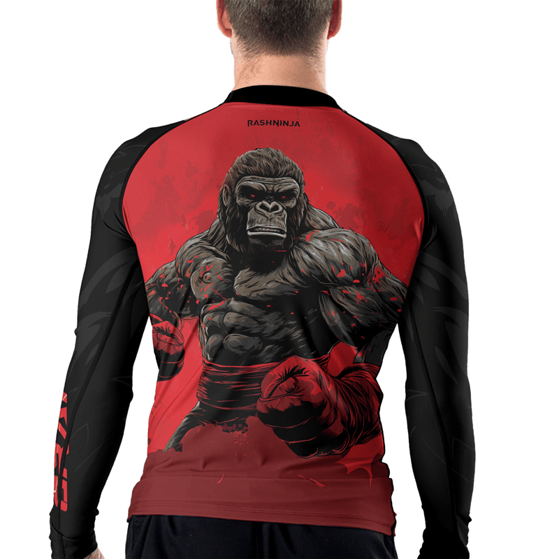 Rashninja Gorilla Reign Men's Long Sleeve Rash Guard
