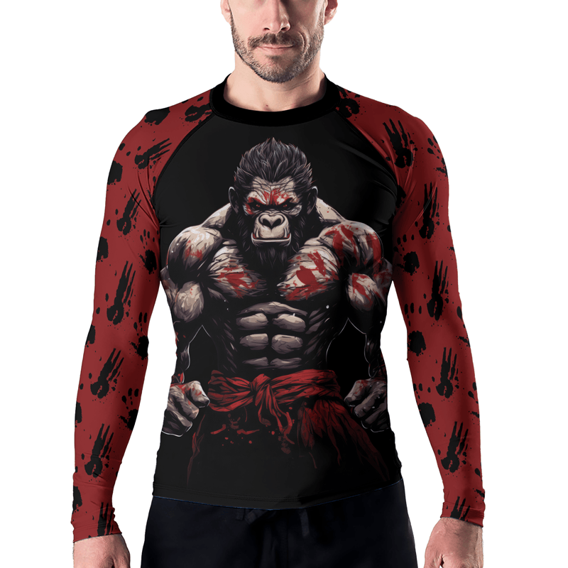 Rashninja Gorilla Guardian Men's Long Sleeve Rash Guard