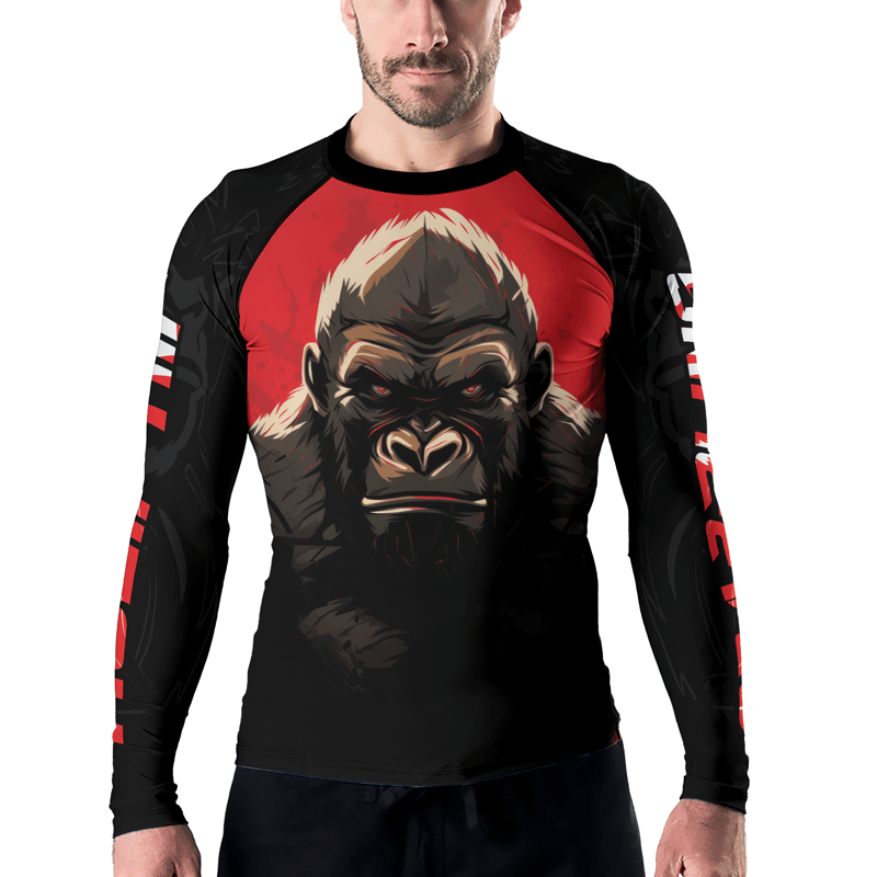 Rashninja Gorilla Reign Men's Long Sleeve Rash Guard