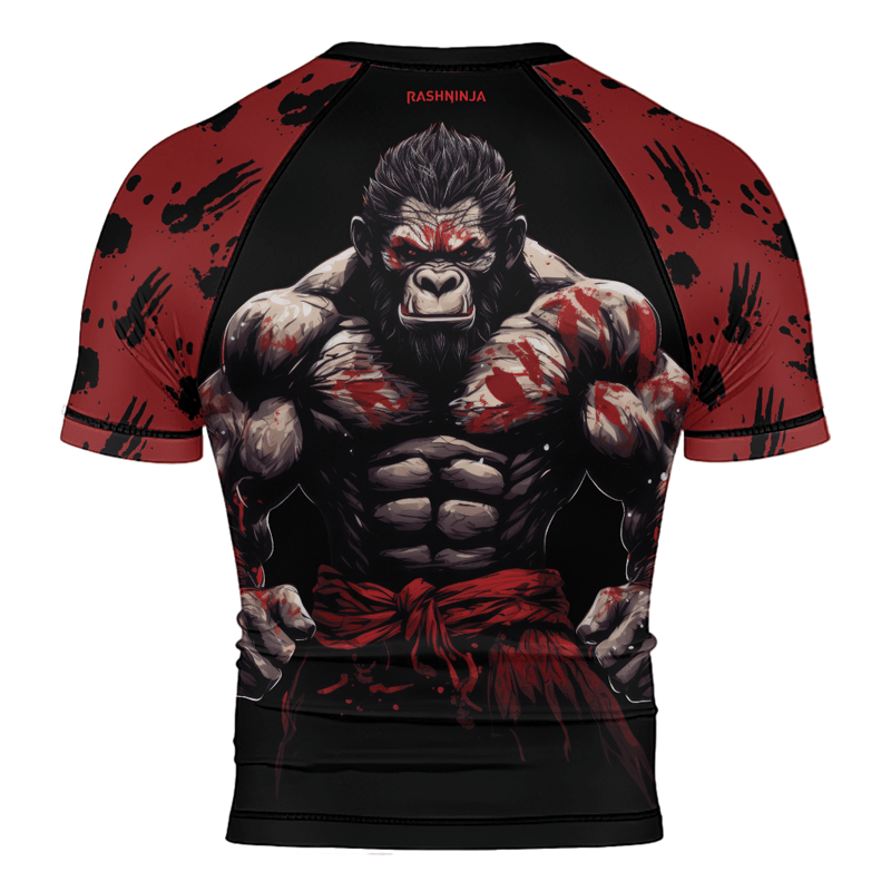 Rashninja Gorilla Guardian Men's Short Sleeve Rash Guard