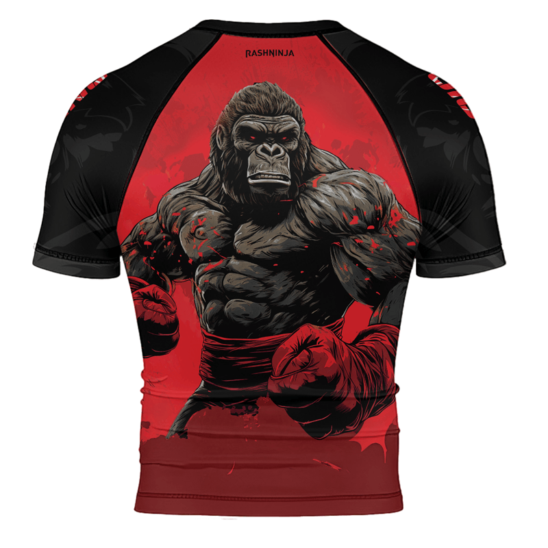 Rashninja Gorilla Reign Men's Short Sleeve Rash Guard