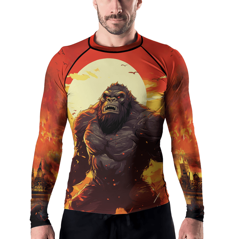 Rashninja Gorilla Strength Men's Long Sleeve Rash Guard