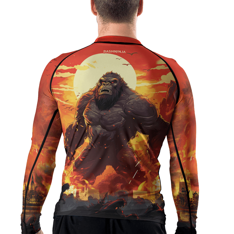 Rashninja Gorilla Strength Men's Long Sleeve Rash Guard