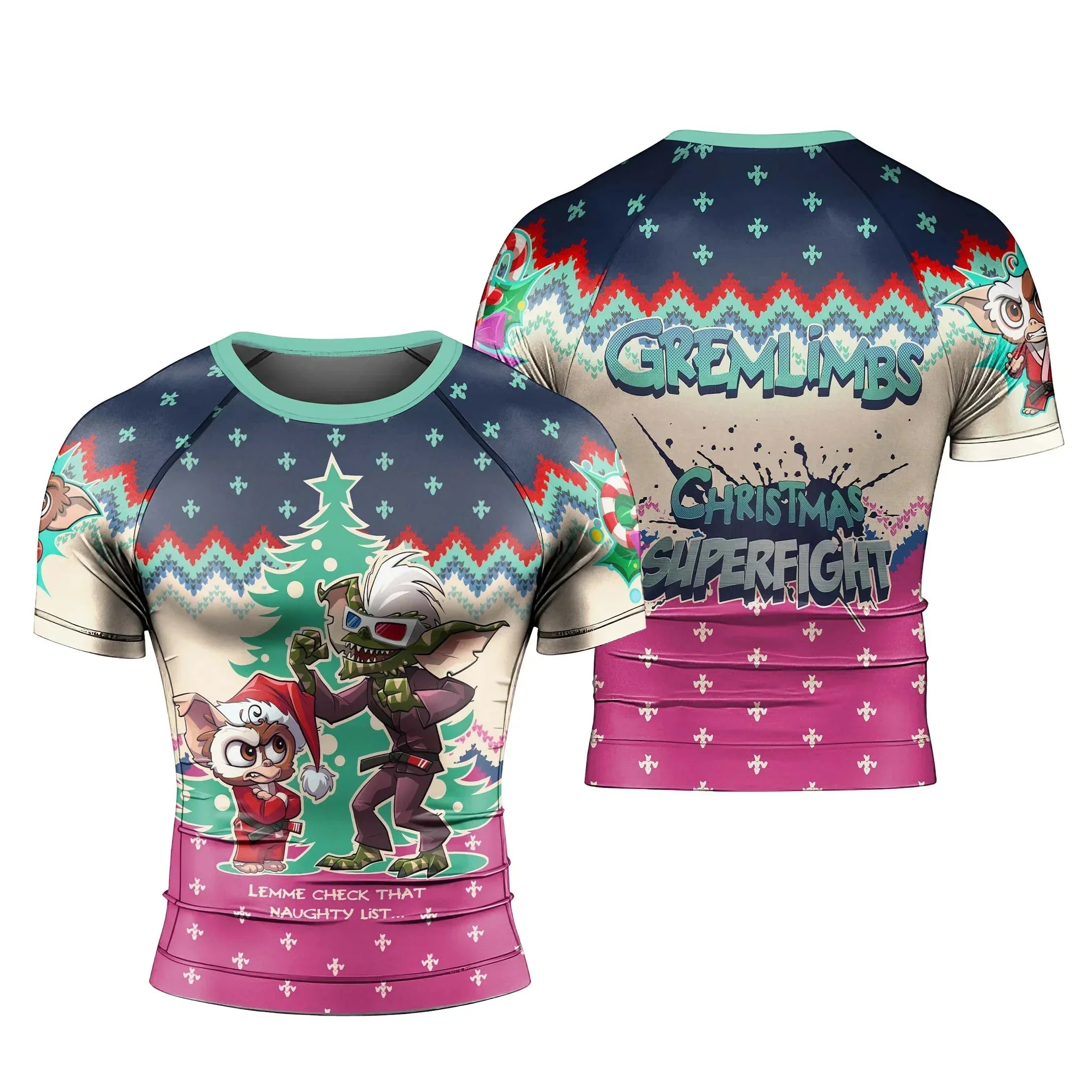 Gremlimbs Superfight Men's Short Sleeve Rash Guard