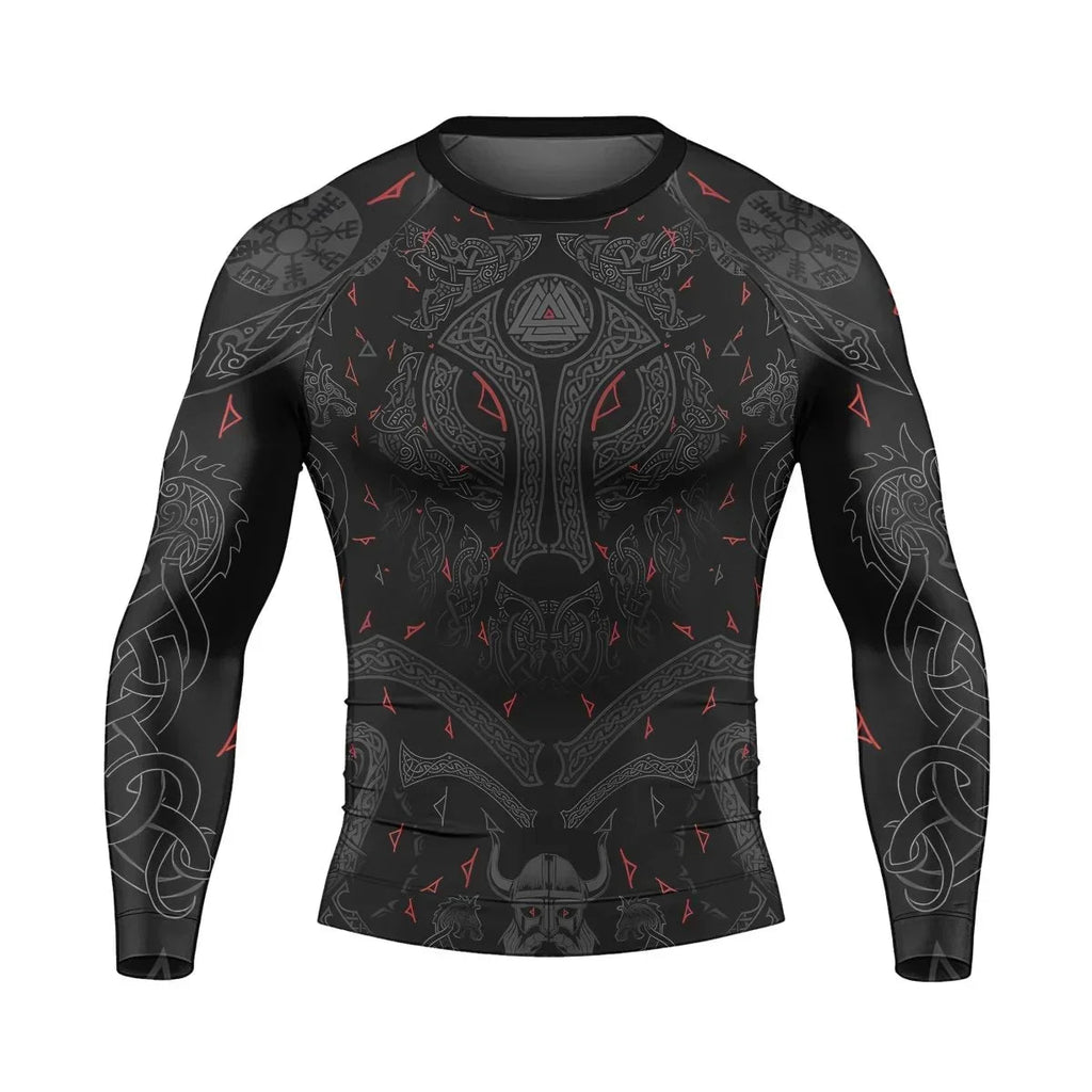 Gwade Hound of Valdar Men's Long Sleeve Rash Guard