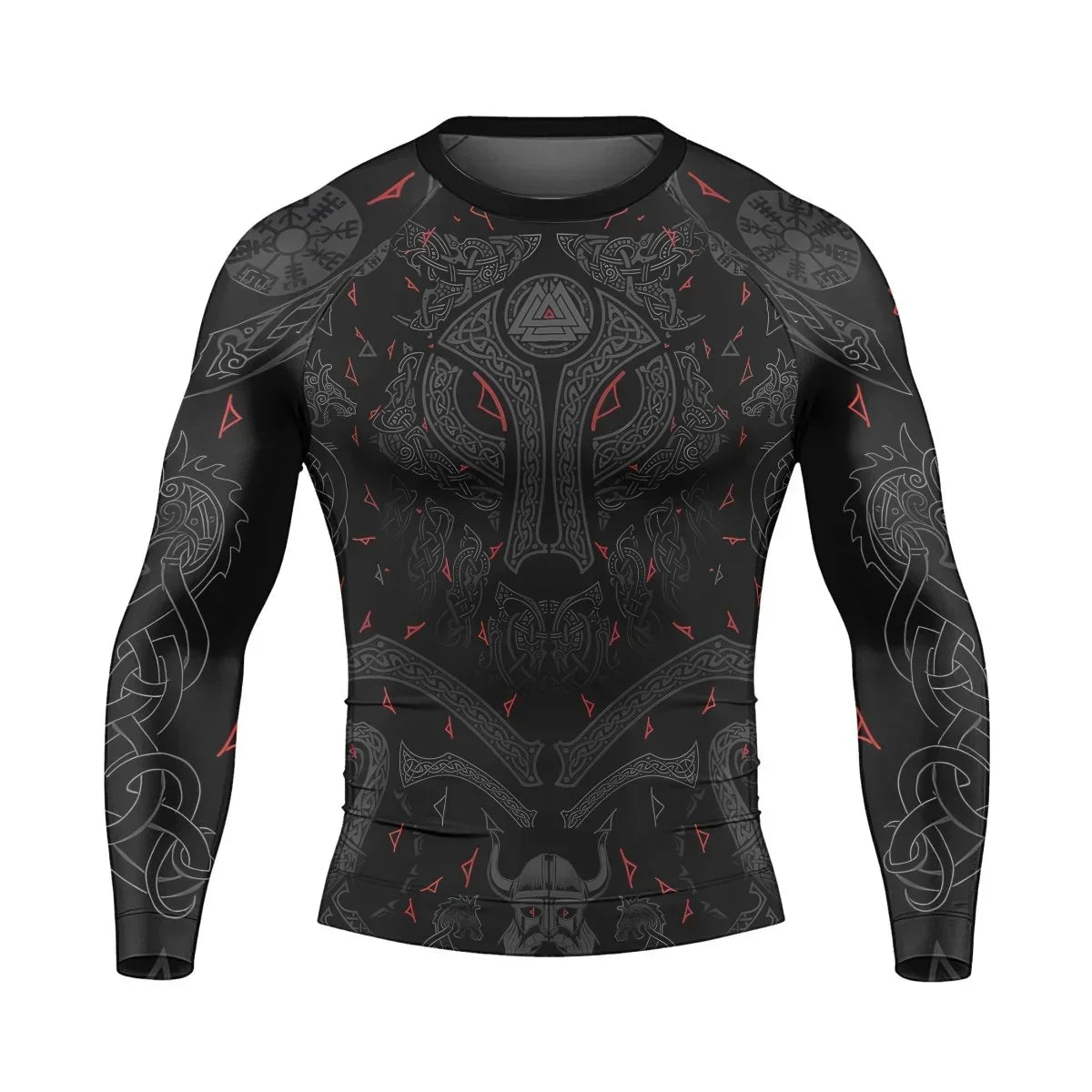 Gwade Hound of Valdar Men's Long Sleeve Rash Guard
