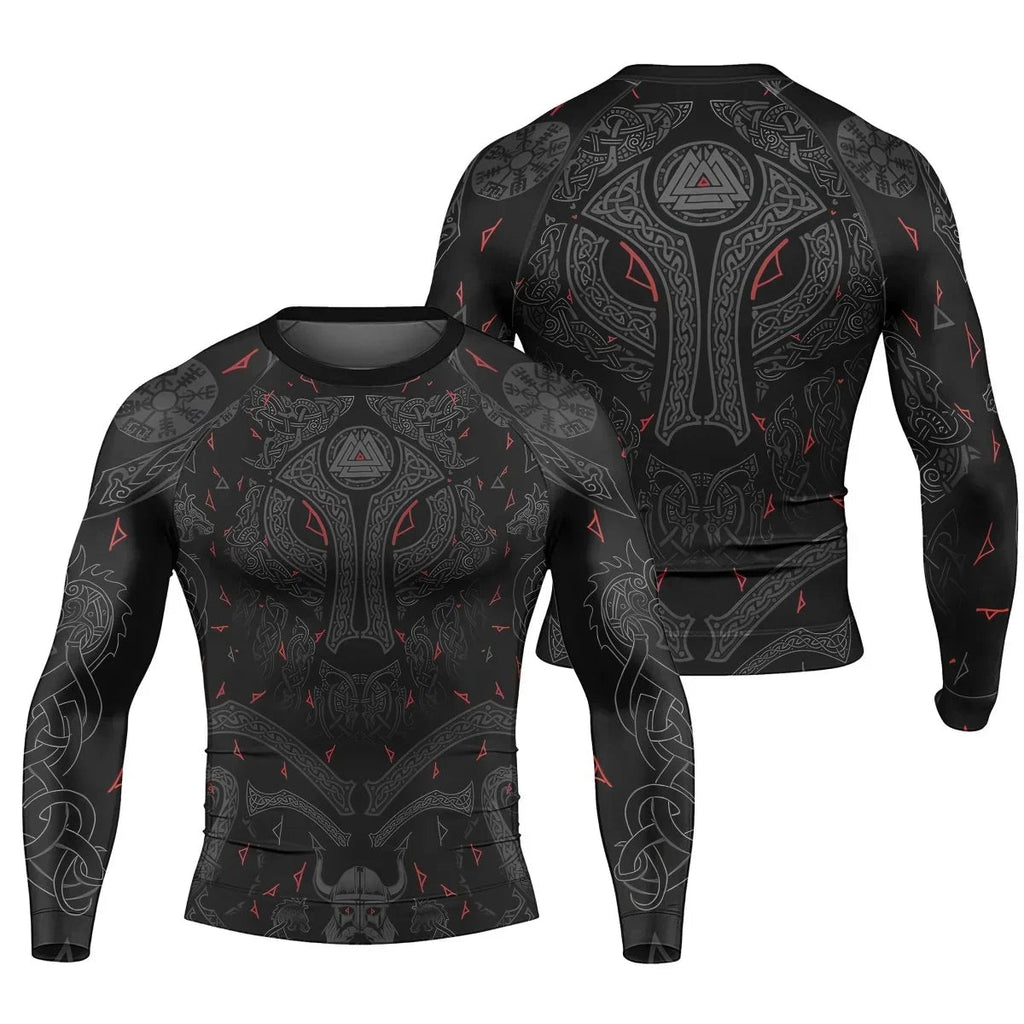 Gwade Hound of Valdar Men's Long Sleeve Rash Guard