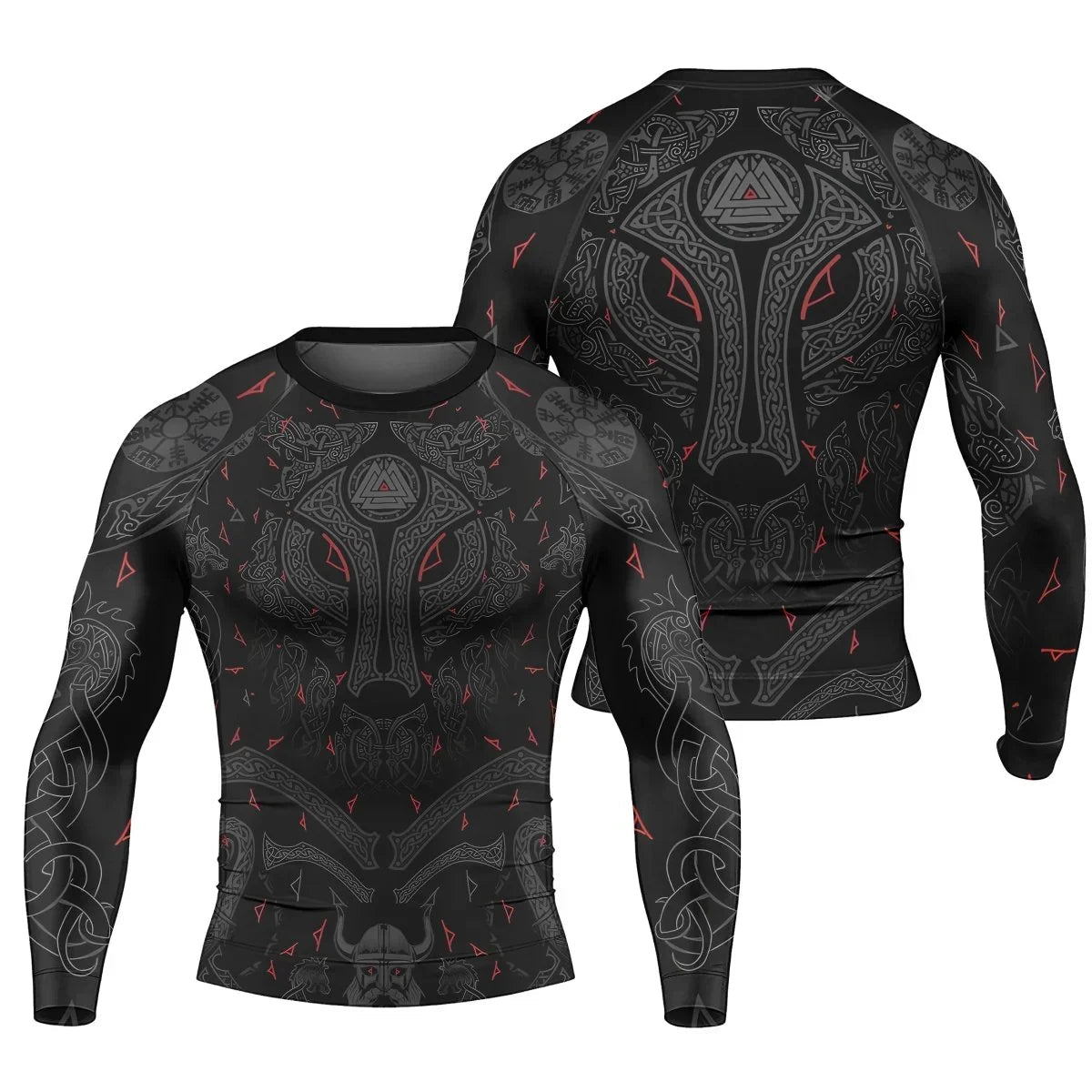 Gwade Hound of Valdar Men's Long Sleeve Rash Guard