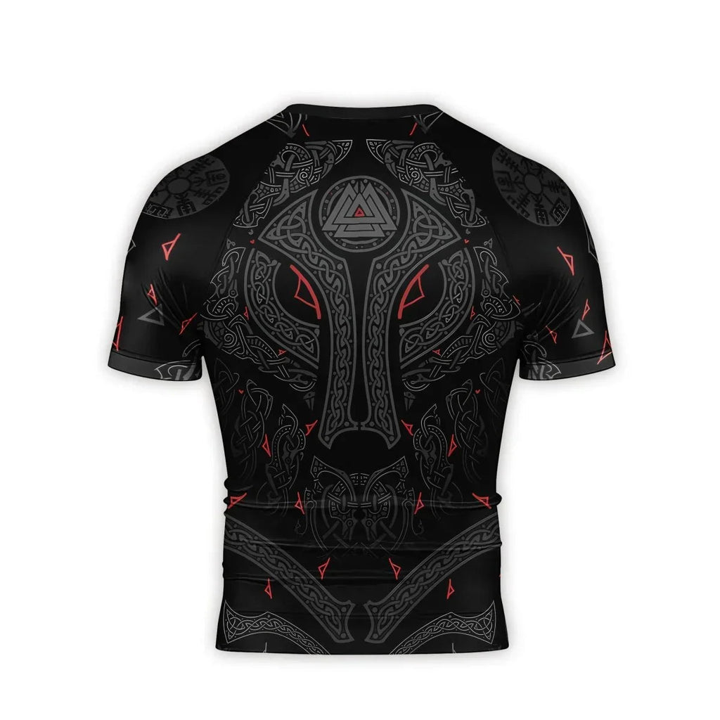Gwade Hound of Valdar Men's Short Sleeve Rash Guard