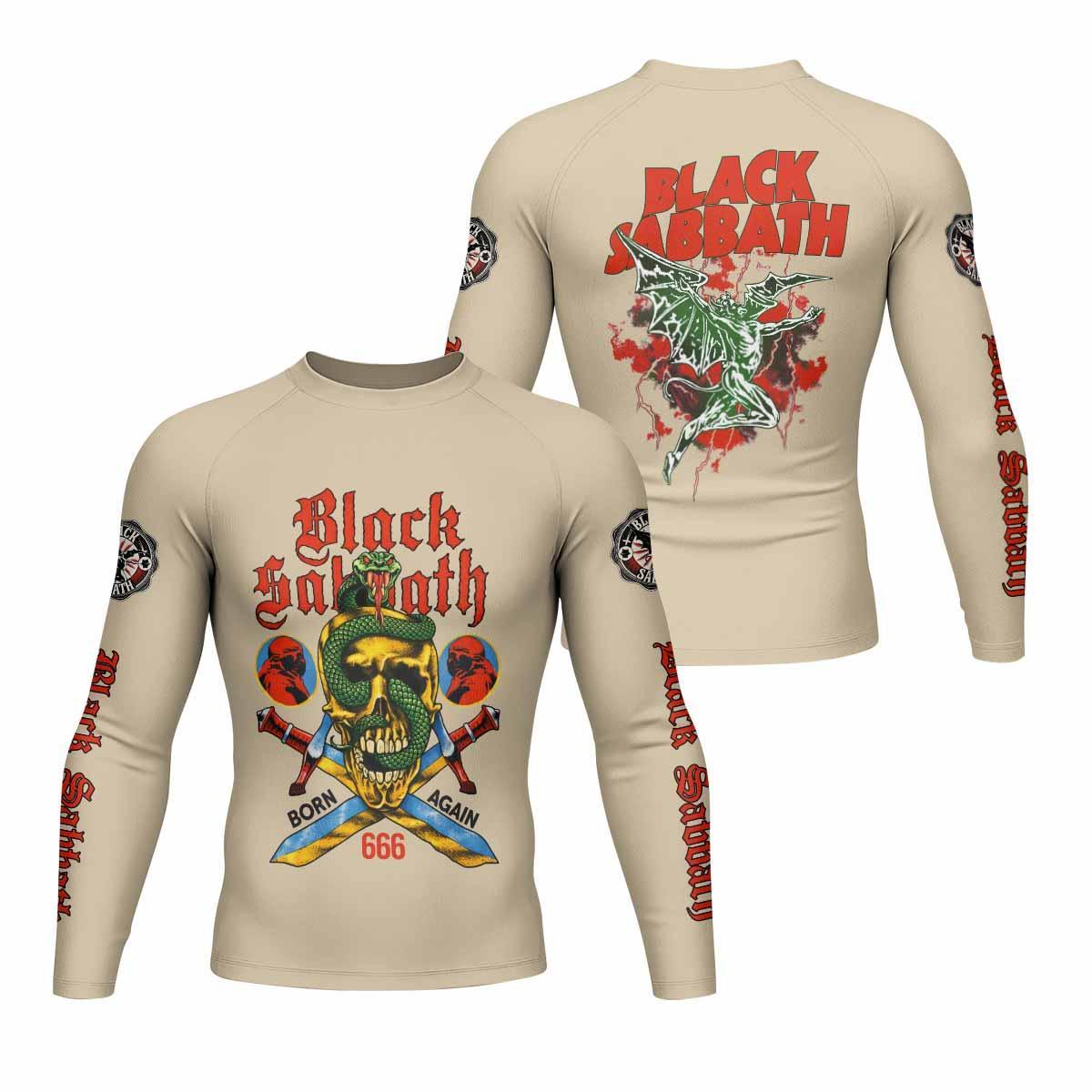 Black Sabbath Born Again Rash Guard