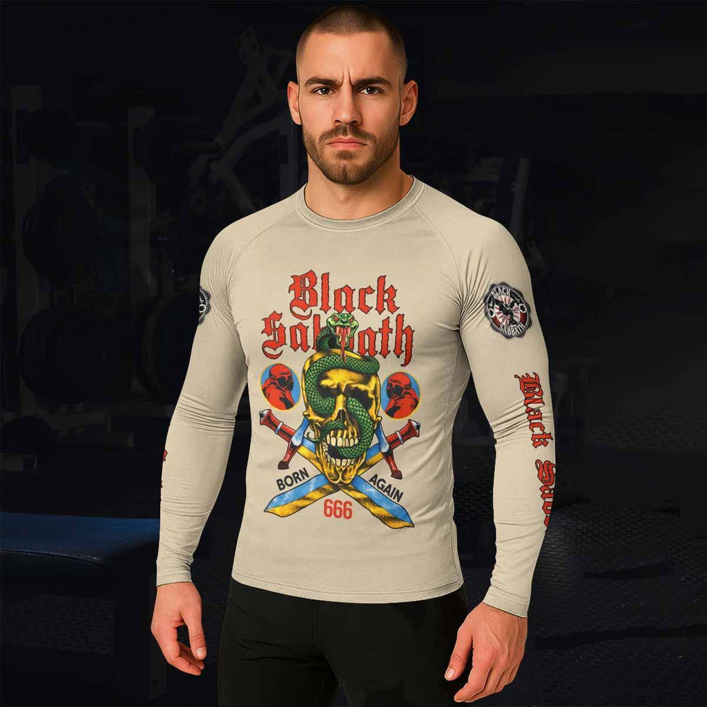 Black Sabbath Born Again Rash Guard