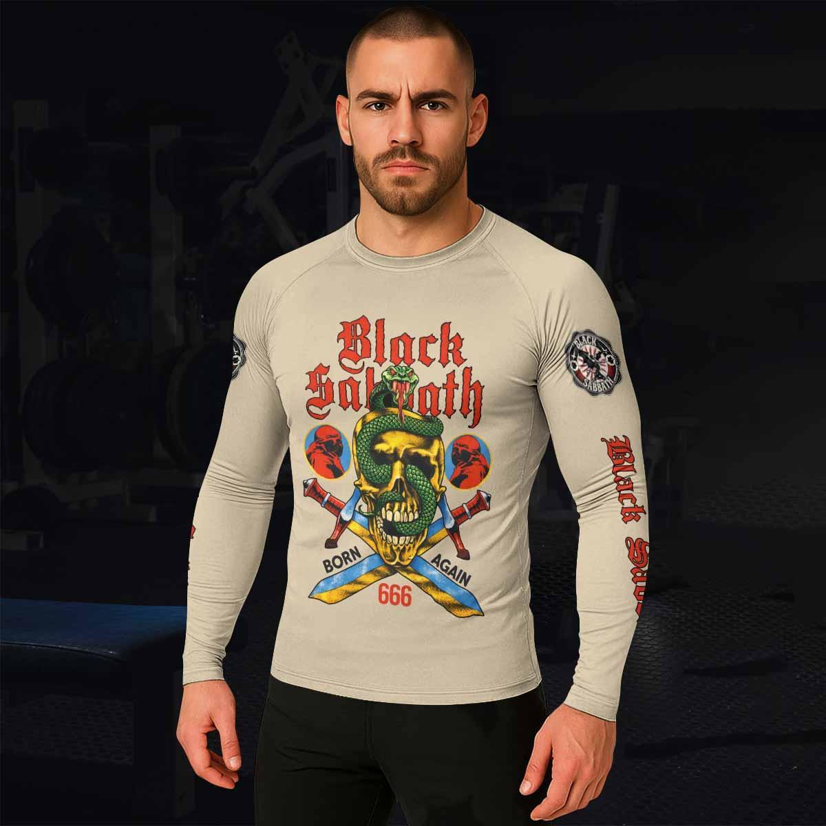 Black Sabbath Born Again Rash Guard