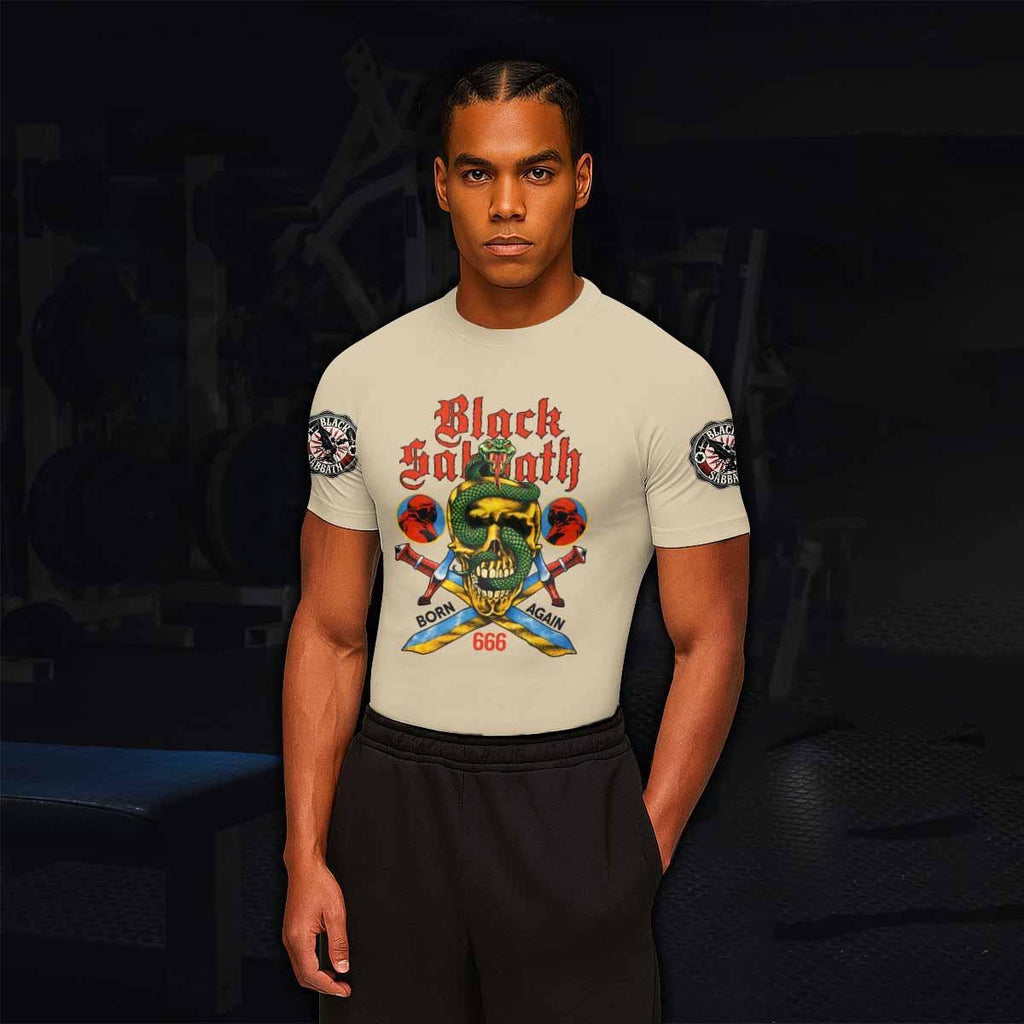 Black Sabbath Born Again Rash Guard