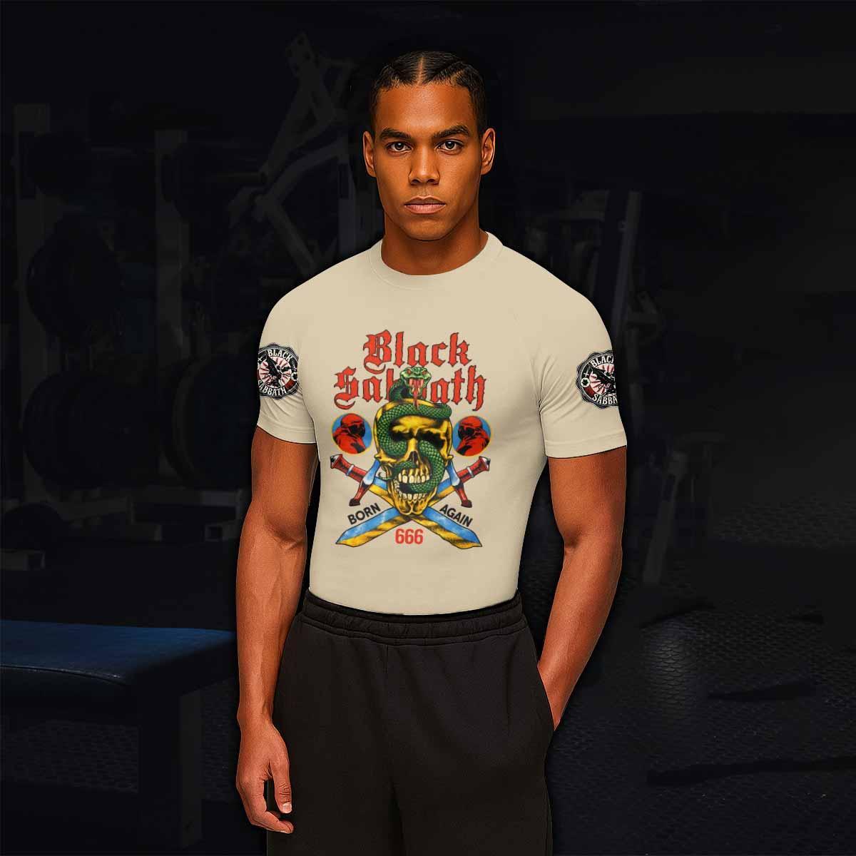 Black Sabbath Born Again Rash Guard