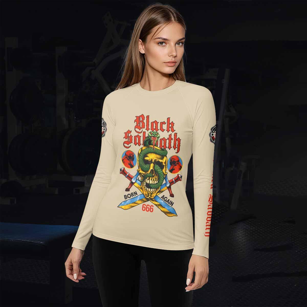 Black Sabbath Born Again Rash Guard