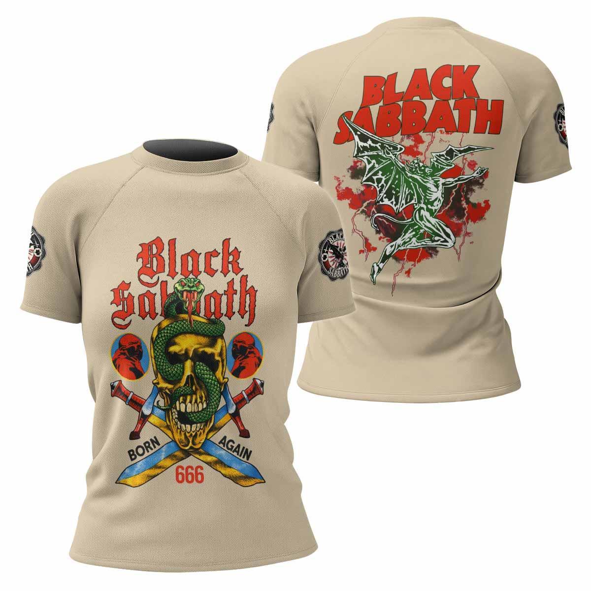 Black Sabbath Born Again Rash Guard