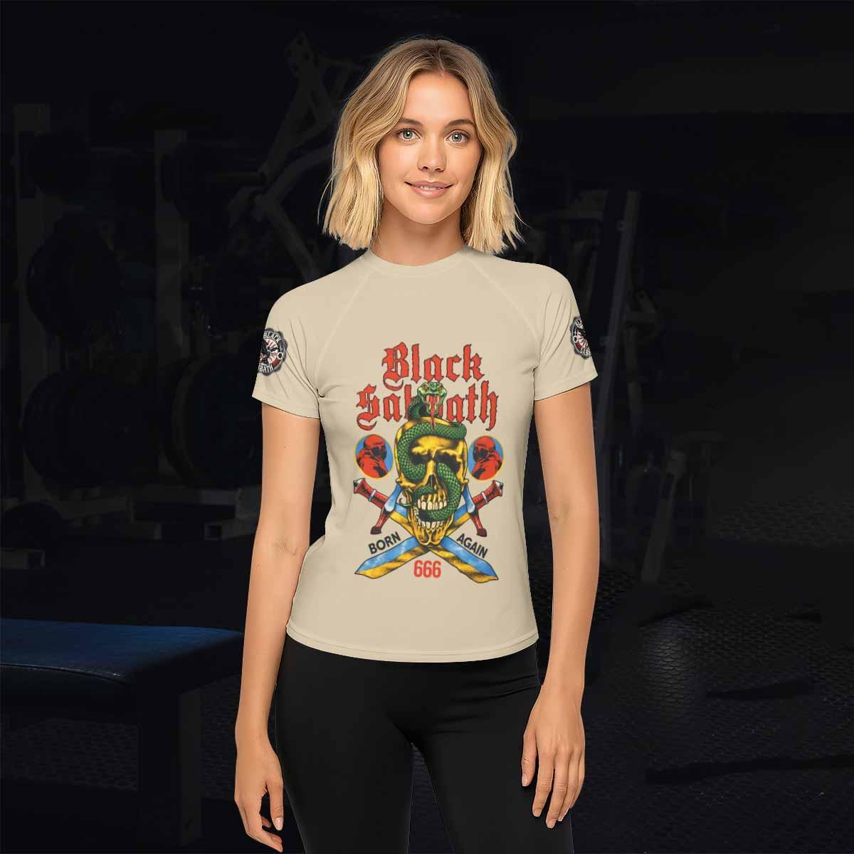 Black Sabbath Born Again Rash Guard