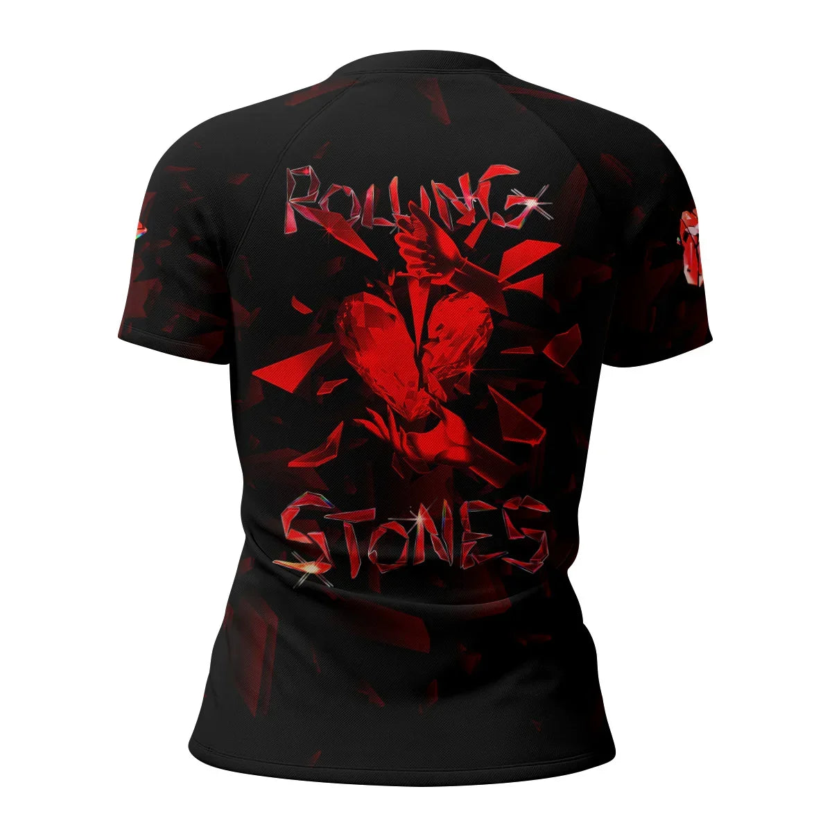 The Rolling Stones Tongue Logo Rash Guard