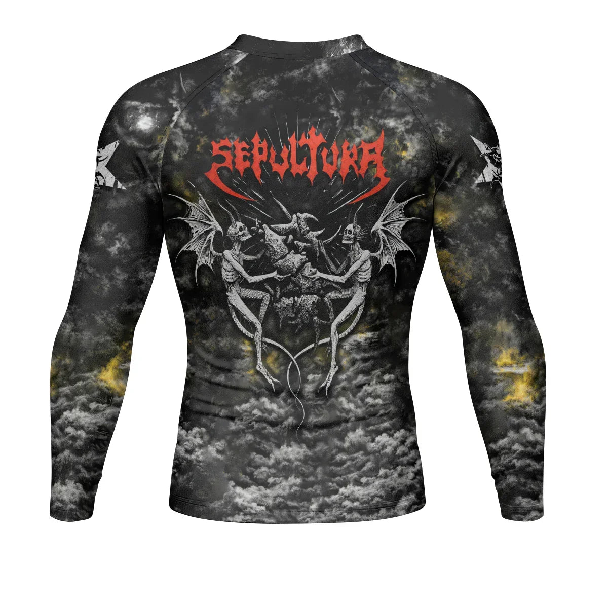 Sepultura Demonic Sacrifice Rash Guard