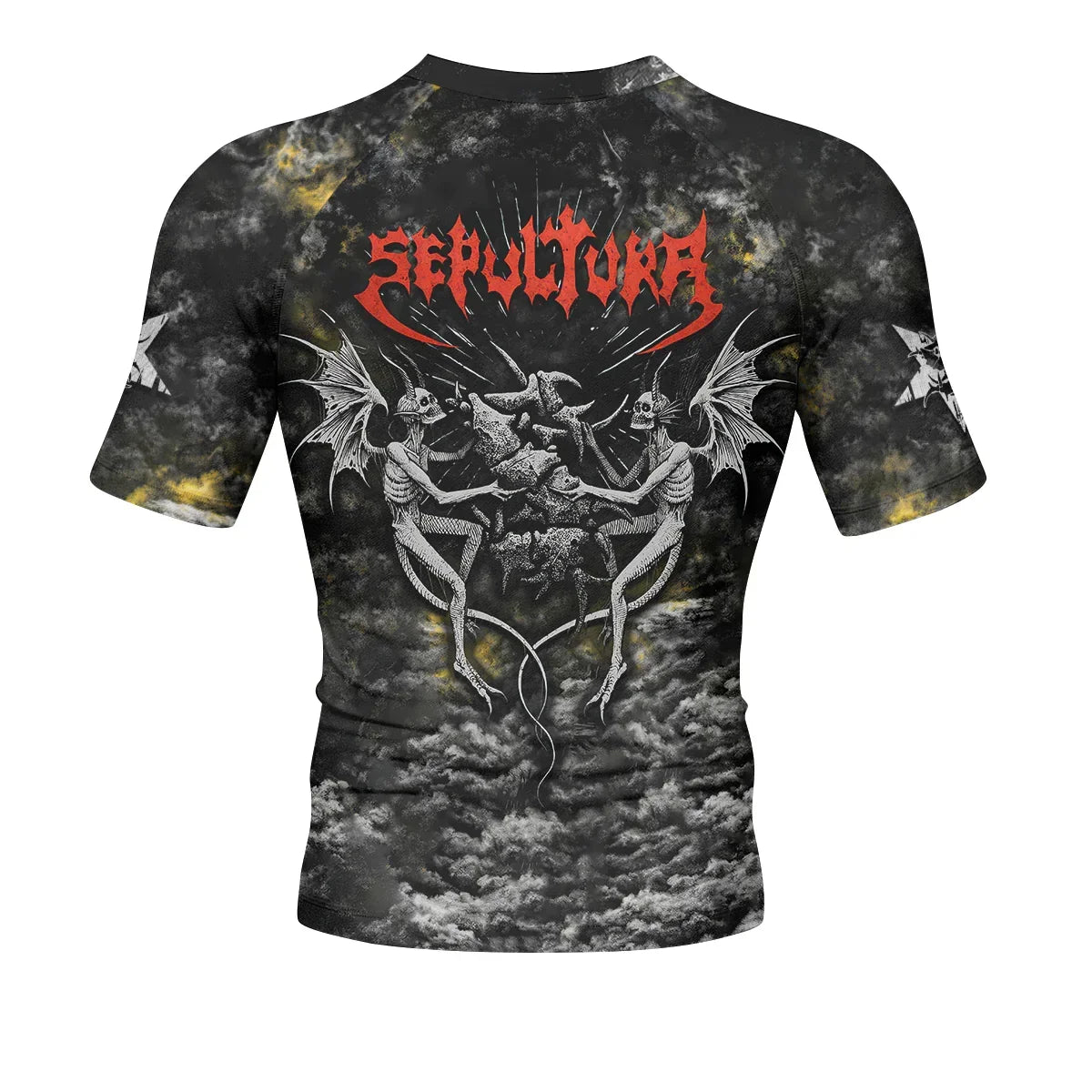 Sepultura Demonic Sacrifice Rash Guard