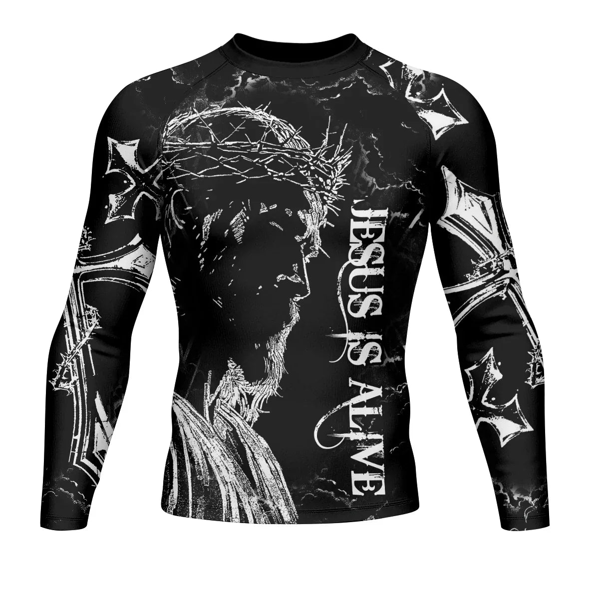 Jesus Is Alive Rash Guard