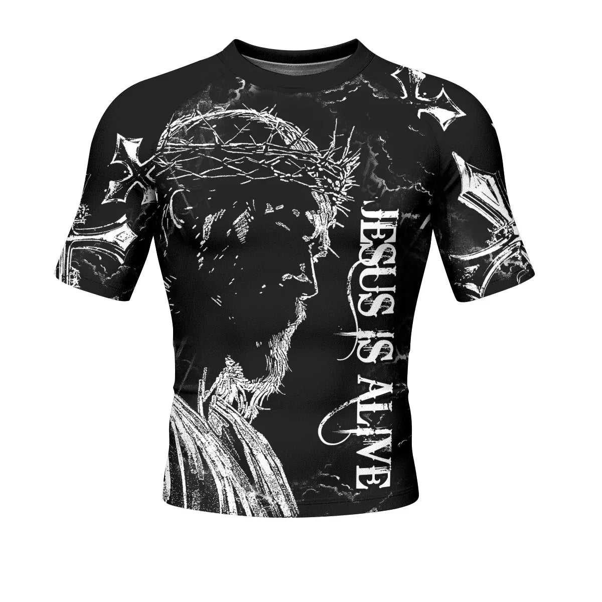Jesus Is Alive Rash Guard