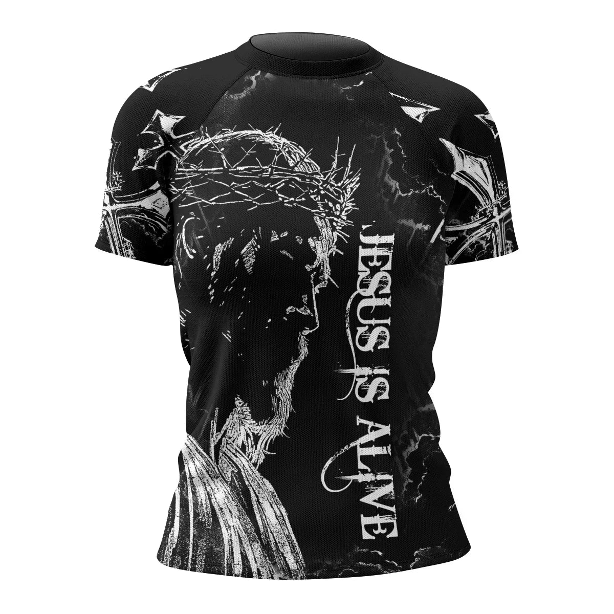 Jesus Is Alive Rash Guard