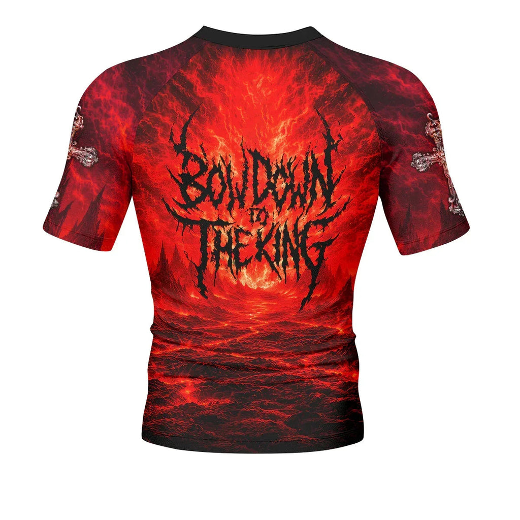 Bow Down To The King Rash Guard