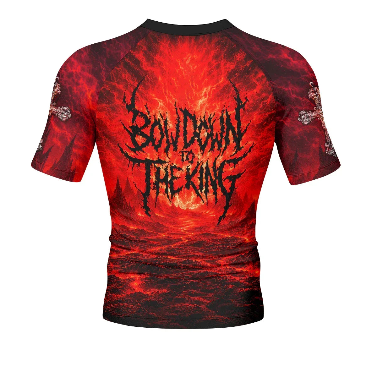 Bow Down To The King Rash Guard