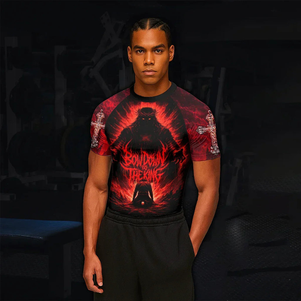 Bow Down To The King Rash Guard